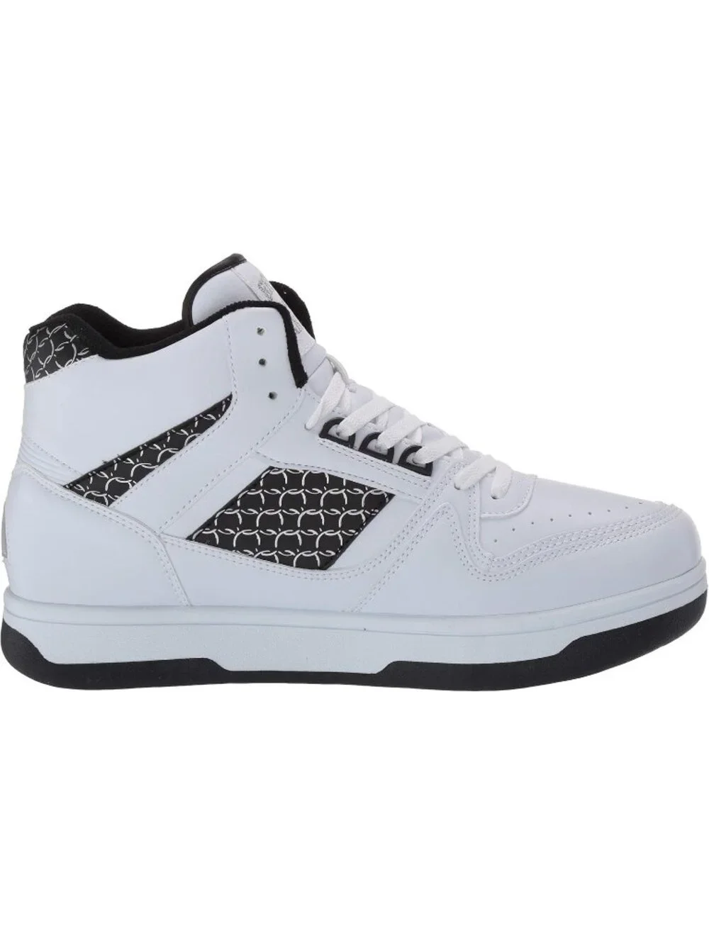 Women Silver Black Tennis Shoes Casual Pull On High Top Athletic Running Sneaker